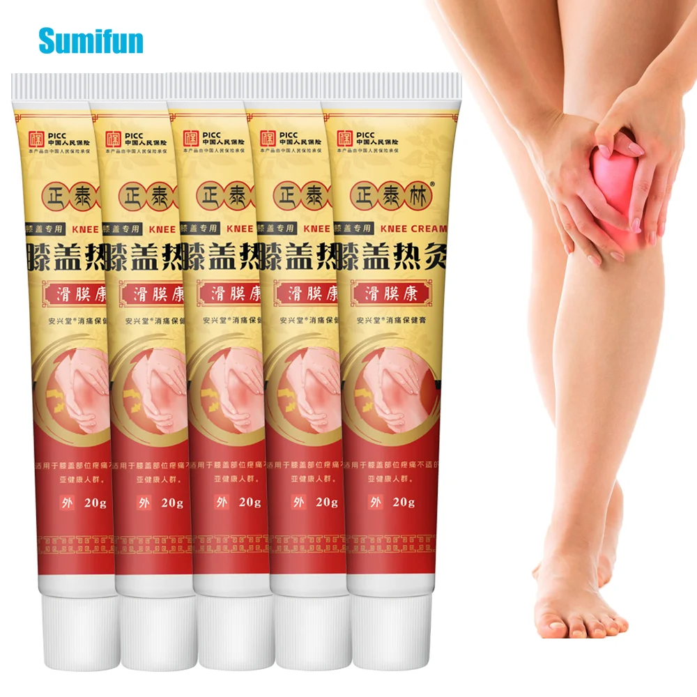 

1/2/3/5Pcs Knee Joint Pain Relief Cream Meniscus Synovitis Analgesic Ointment Rheumatoid Arthritis Ache Health Care Plaster 20G