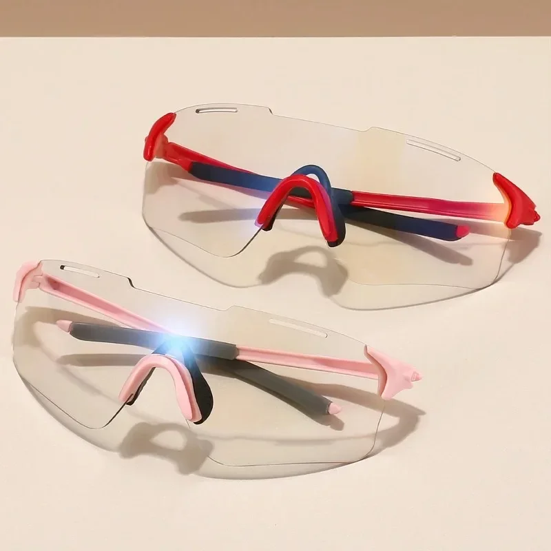 SCVCN Outdoor Photochromic Sunglasses Sports Bike Cycling Glasses Man MTB Climbing Glasses Eyewear Women Driving Bicycle Goggles
