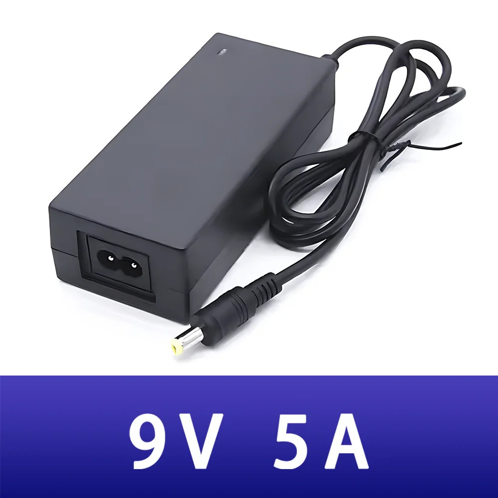 

2024 Newest AC to DC Adapter Laptop EU US AU EU Plug 9V 5A 45W 100V-240V 36W Converter power Adapter 9V 5A Power Supply Adapter