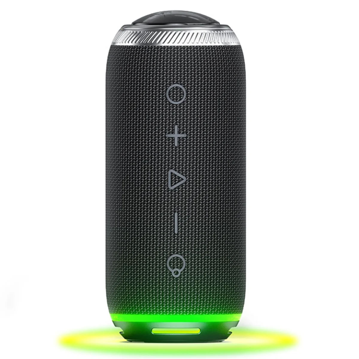 SEMOIC 360 Stereo Wireless Bluetooth Speaker, Waterproof Speaker with Color Mood Light, Outdoor Camping Speaker Subwoofer