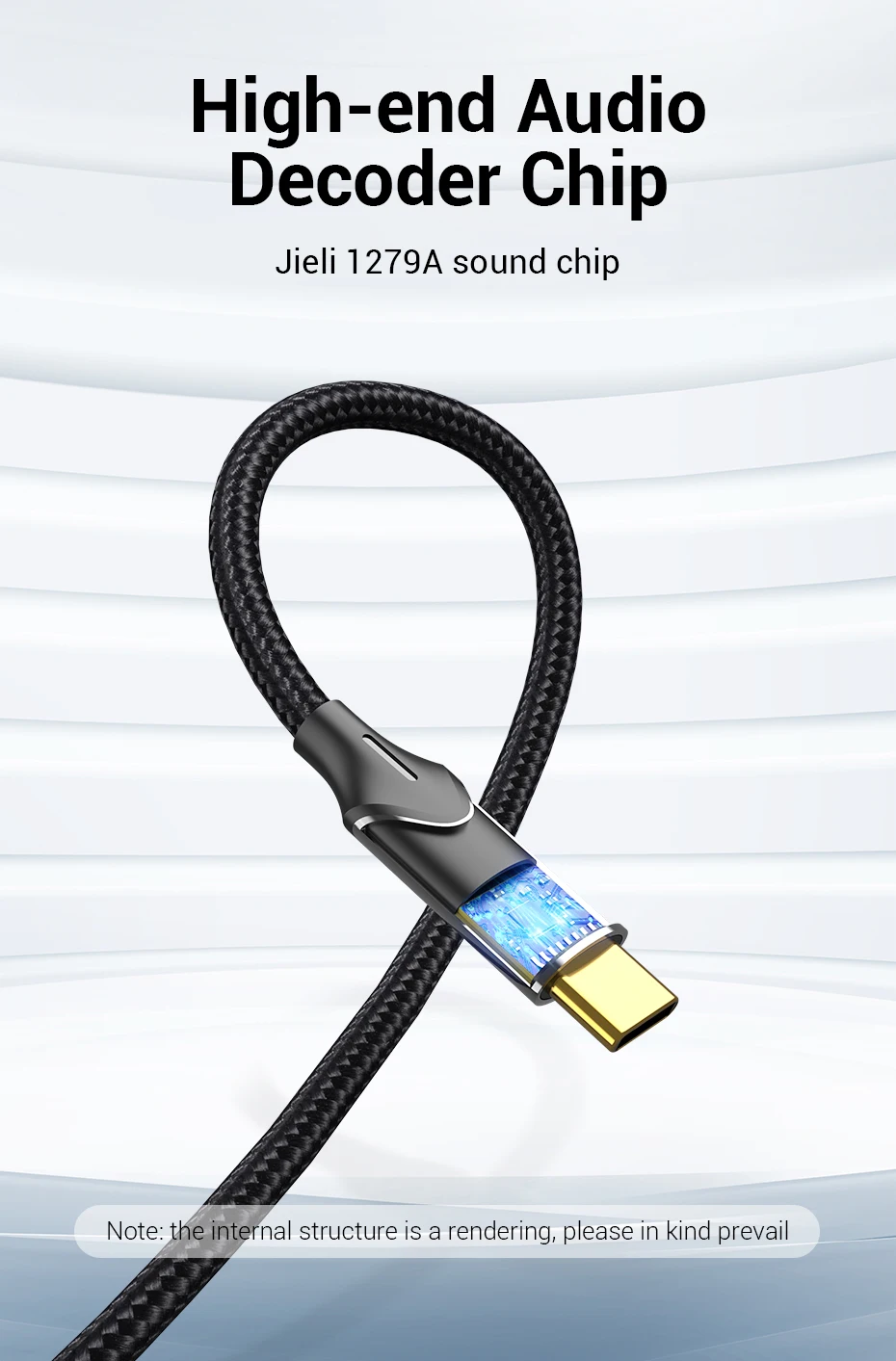 USB C to 2RCA Audio Cable Type C to RCA for Car Auxiliary Stereo Speaker Amp Cor