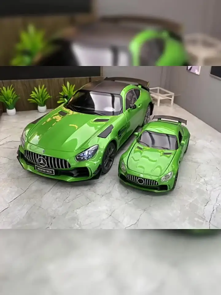 1/18 メルセデス・ベンツ AMG GTR ダイキャストモデル 車両 サウンドライト