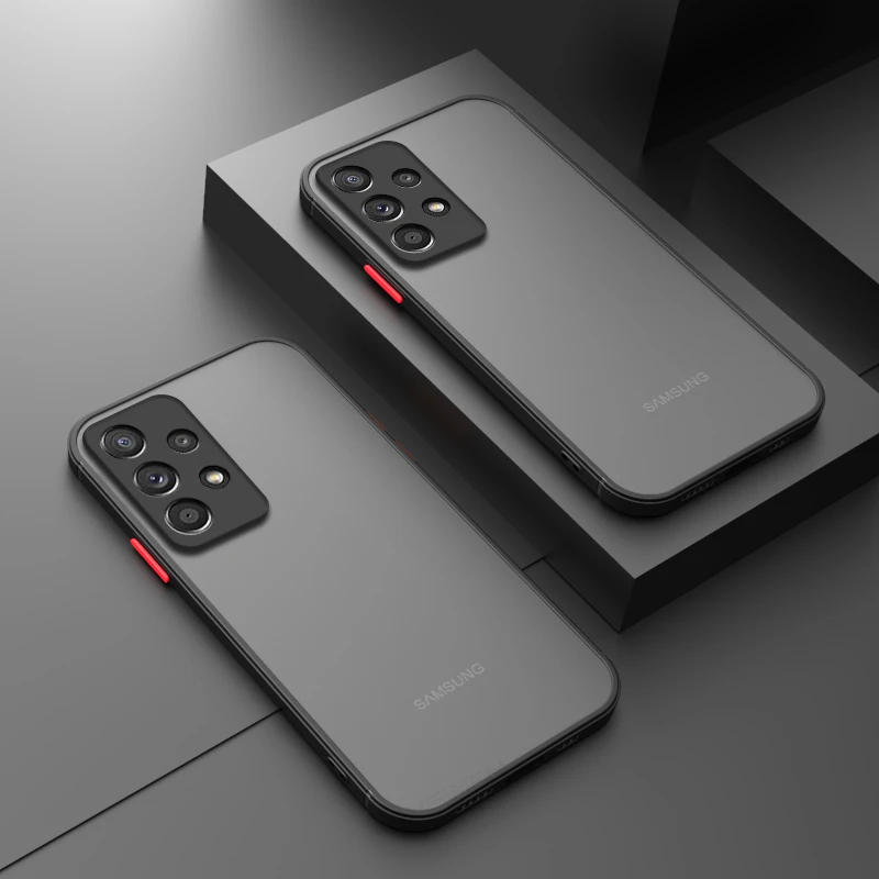 Sleek Matte Acrylic Soft Phone Case - Enhanced Protection Cover