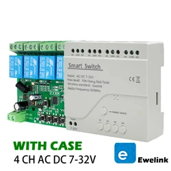 Smart Relay Wireless Switch with 4 - Way Control and App Connectivity - WIFI EWELINK 85 - 250V