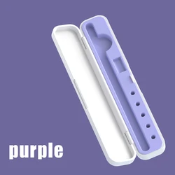 Portable Apple Pencil Holder and Storage Case for Stylus Protection and Accessories (Style 1 violet)