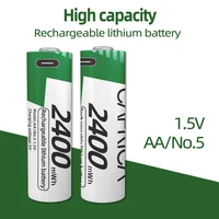 2024 New NO.5 USB Rechargeable Battery Generation 2400Mah , Suitable For Charging Apple Huawei Xiaomi Phones - Image 3