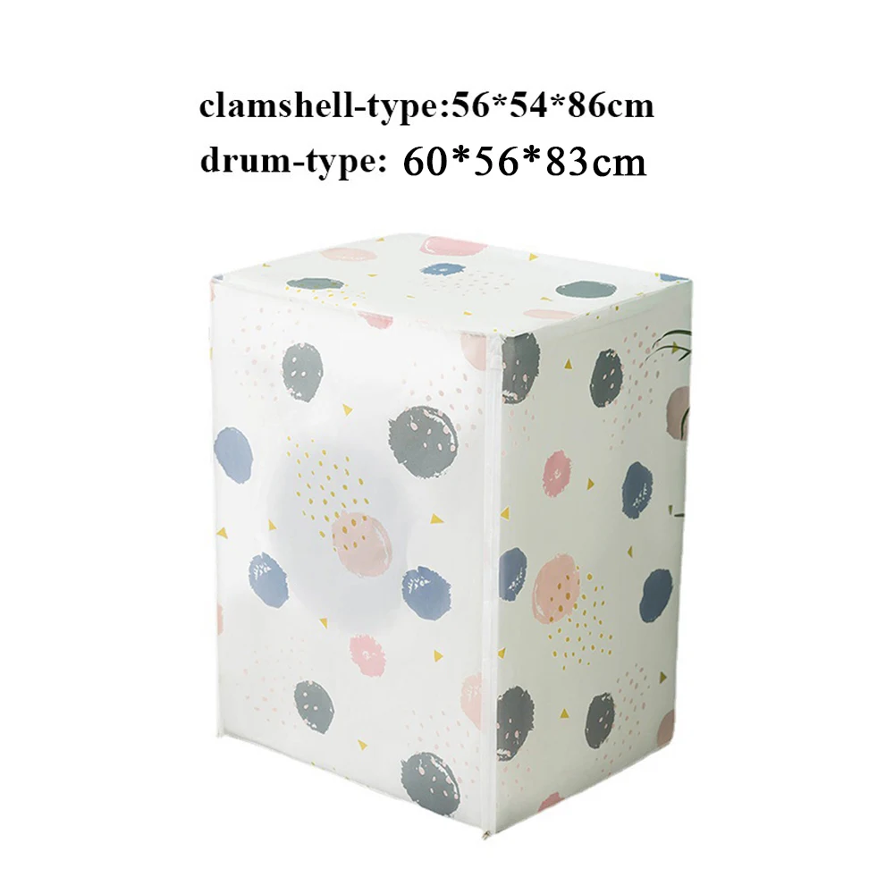 Waterproof Top Loading/Front Loading Washing Machine Covers Floral Printed Drum Pulsator Washing Machine Dust Guard Case NEW images - 6