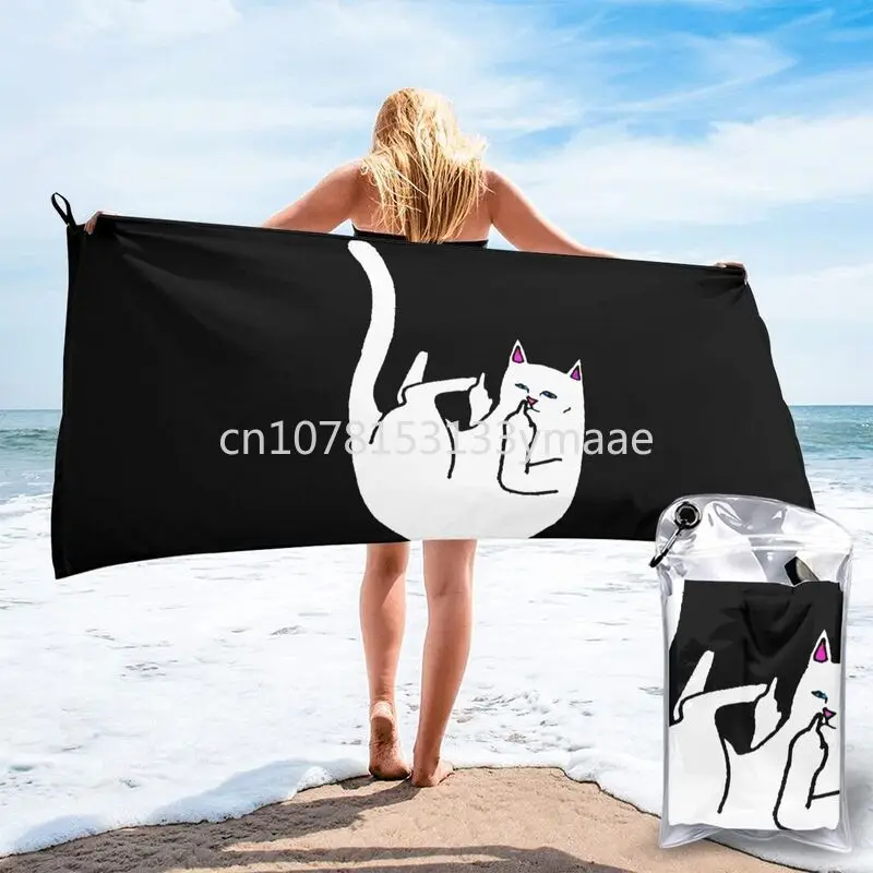 

Быстросохнущее Полотенце Для Серфинга Rip Cat Dip Fall For Lord Nermal Pocket