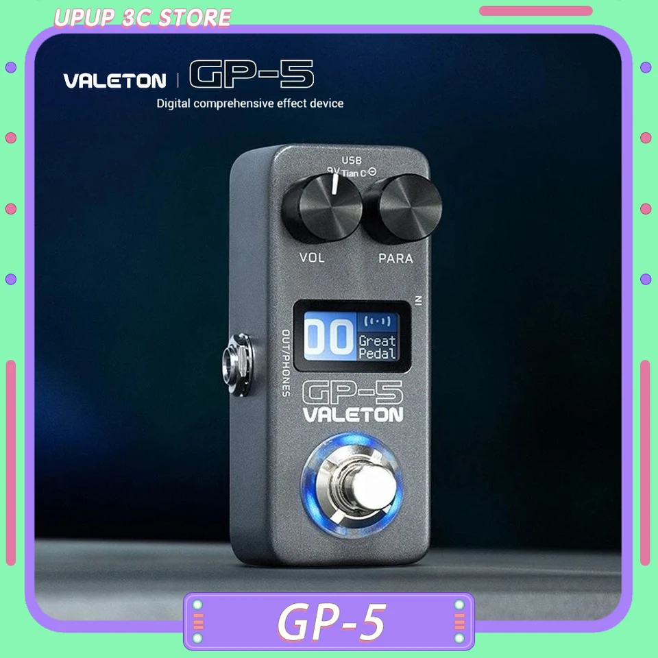 ギター Valeton GP-5 Amazon.com: Valeton GP-5 Compact Multi-Effects Processor