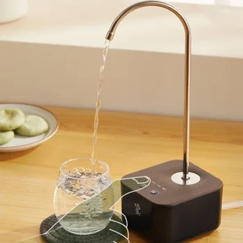 2000mAh Smart Water Dispenser Electric Pump Wireless Bucket Water Pressure Auto Drinking Water Bottle Switch Quantitative Water 1
