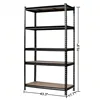 Storage Racks shelving organizers, heavy-duty garage units with leveling feet, stable metal 6