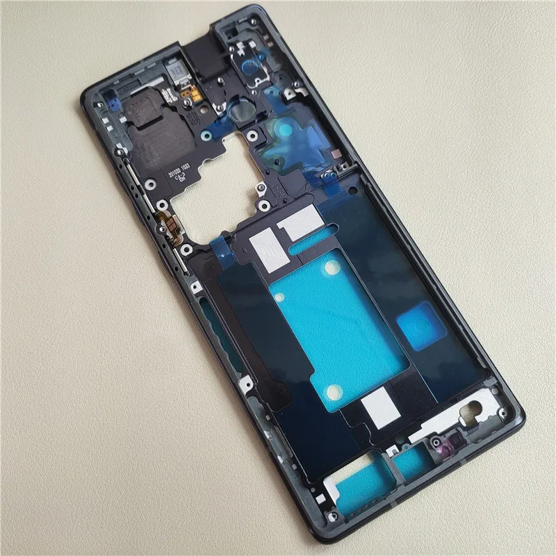 LG Wing 5G LM-F100 하우징 중간 프레임(측면 버튼 교체 부품 포함)용 LCD 프레임