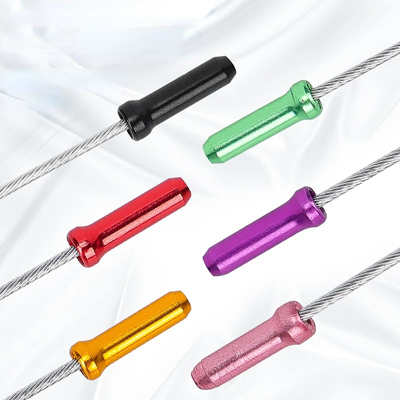 Aluminum Alloy Bike Bicycle Brake Cable Tips Bike Brake Cable Cap End
