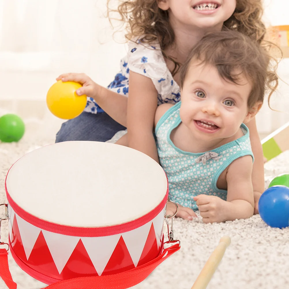 

Children's Snare Drum Toy Kids Drums Toddler Ages 1-3 Percussion for Toddlers Baby