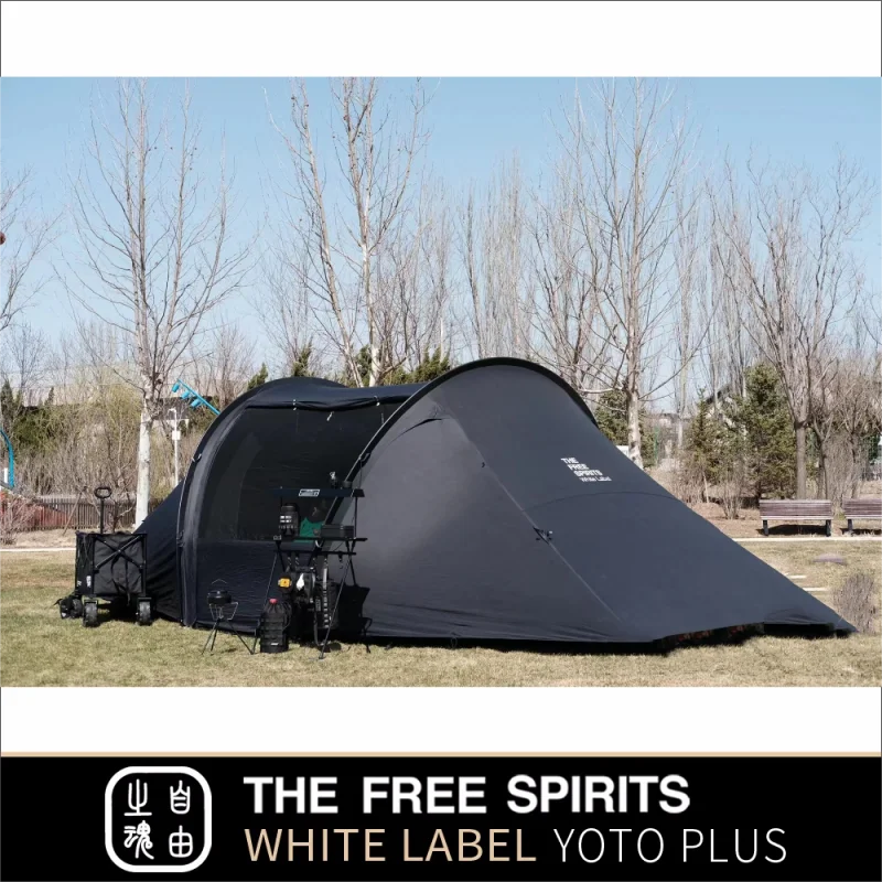 The Free Spirits Yoto Plus Tunnel Tent Big Family Tents Outdoor 