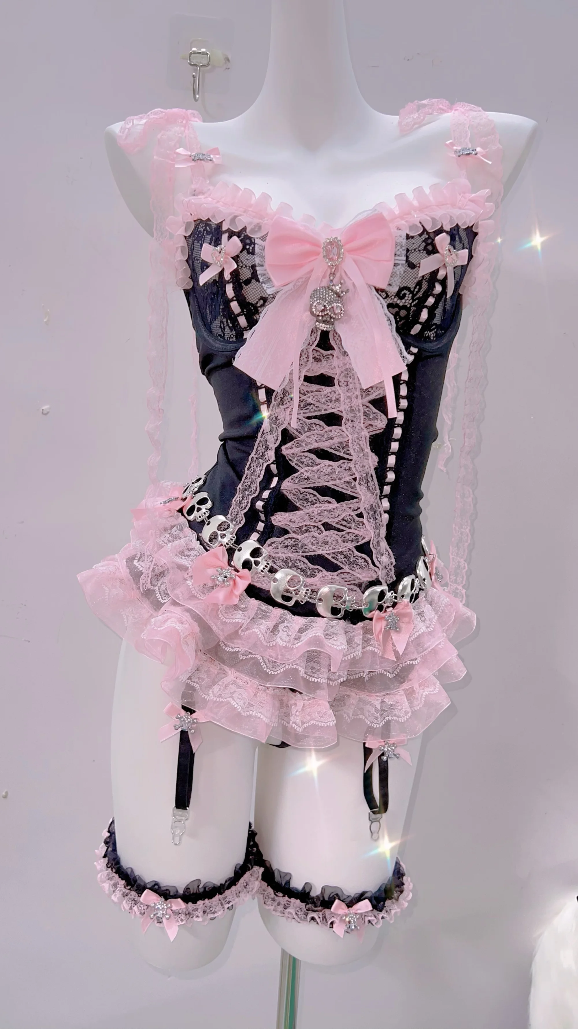 Frilly Lace Bustier Top 6