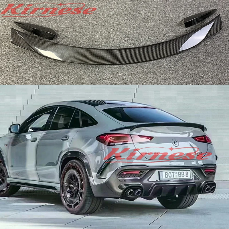 

for Mercedes-Benz GLE class GLE Coupe C167 GLE350 450 GLE53 BBS GLE63 rear carbon fiber tail modification 2021+