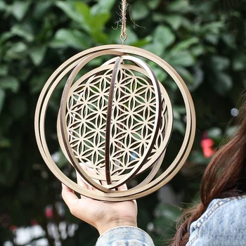 Flower of Life Hanging Ornament 1
