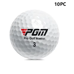 High-Quality 3-Layer Golf Practice Ball for Professional Training (10pcs)