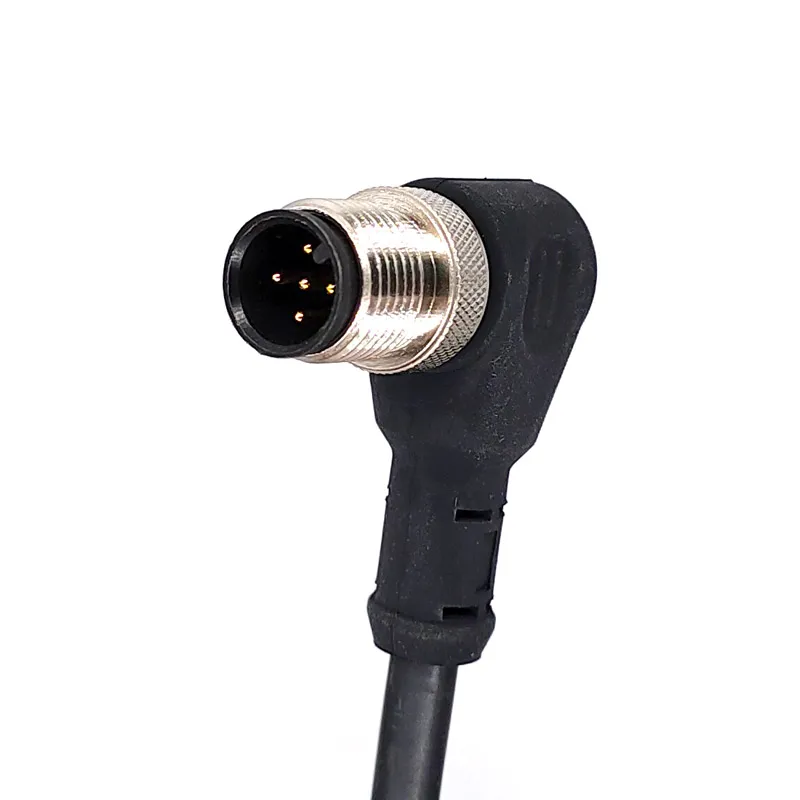 M12 Código A 3 4 5 8 Pines Cableado PG7 O PG9 Conector Recto O En
