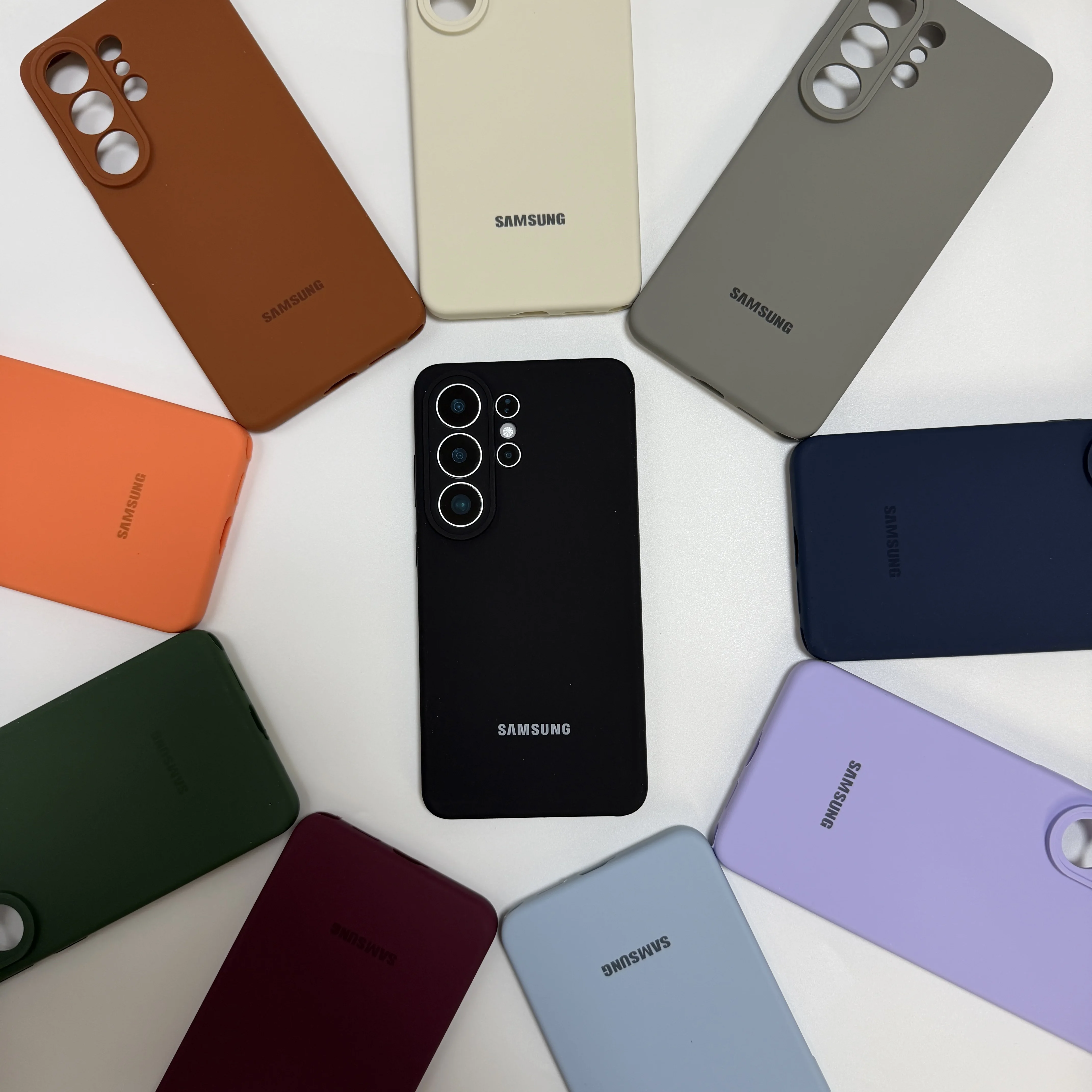 Premium Liquid Silicone Shockproof Protective Phone Case Cover