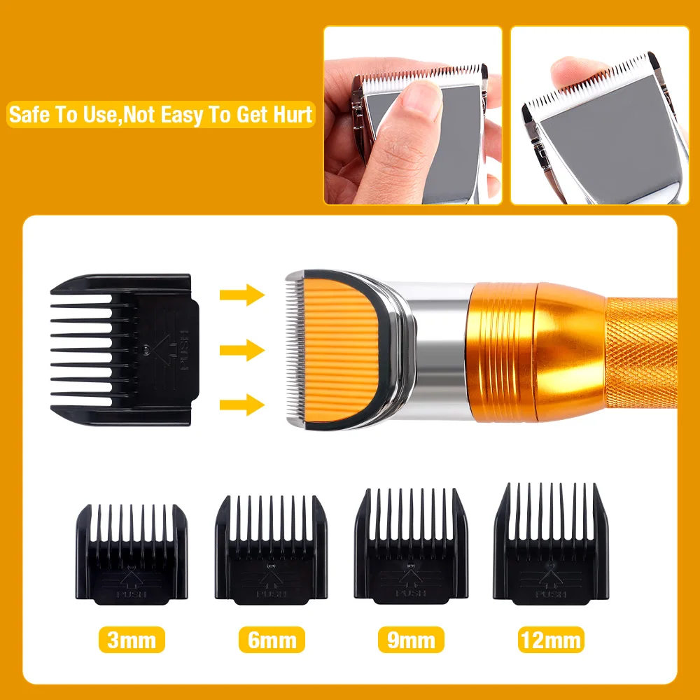 380W Cordless Pet Hair Trimmer 4