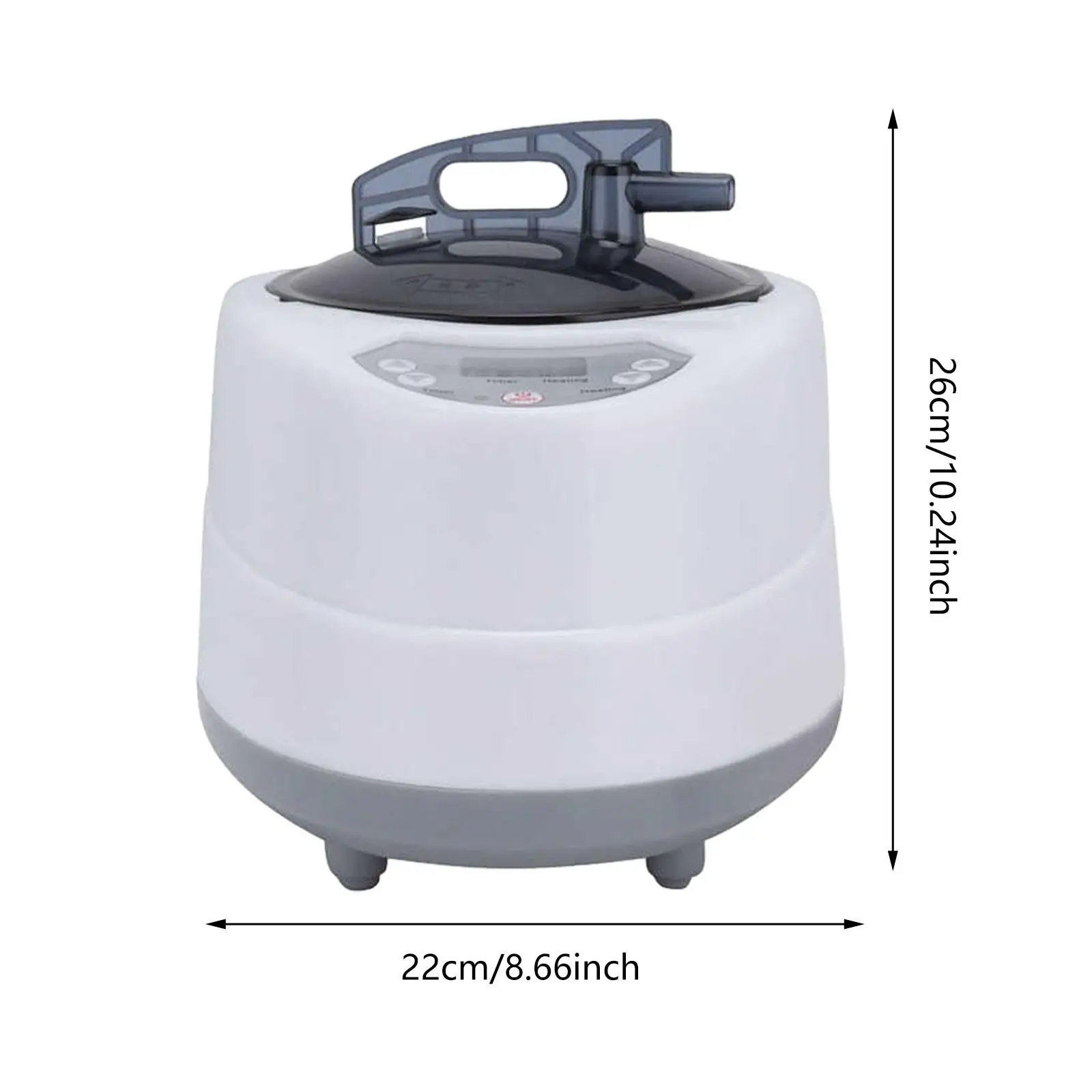 2L US Plug Large Capacity Home SPA 1000W Portable 220V/50Hz Fumigation Steam Machine Versatile Sauna Steamer Steam Generator 6
