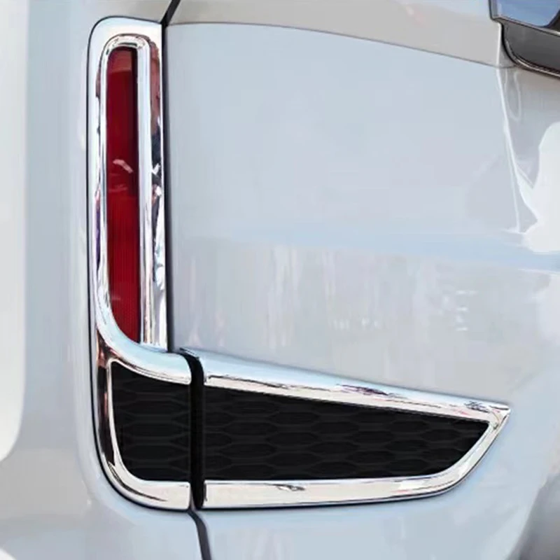 

For Honda Stepwgn RP 2018-2021 ABS Chrome Rear Bumper Fog Light Lamp Cover Trim Reflector Foglight Garnish Styling Accessories