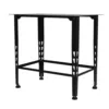 36x24'' 600lbs Load Welding Sawing Table Universal Work Table w/ Storage Tray and 4*Stop Bases 4