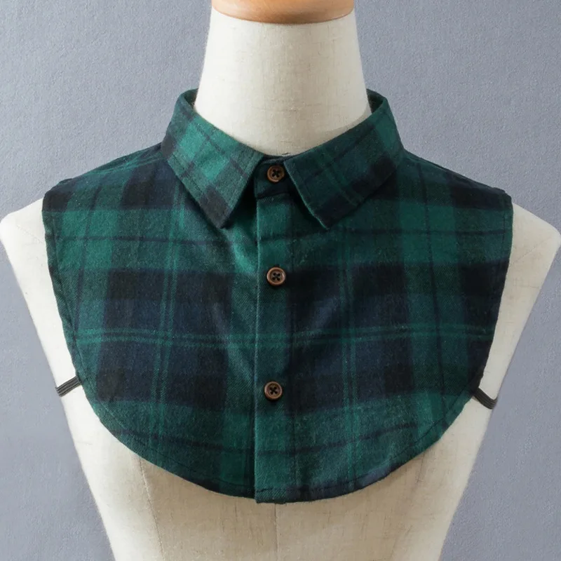 الاطفال الأبيض وهمية طوق قميص القطن ربطة العنق كاذبة طوق الأطفال انفصال قميص طوق الفتيان الفتيات