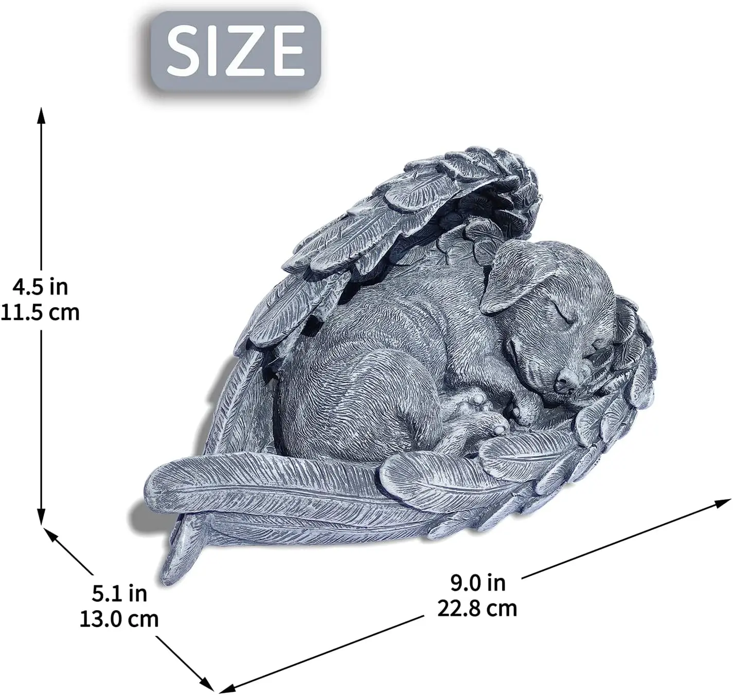 Dog Memorial Stone, Pet Grave Makers Engraved with Pet Name, for Dog Memorial Gifts and Loss Gifts L8