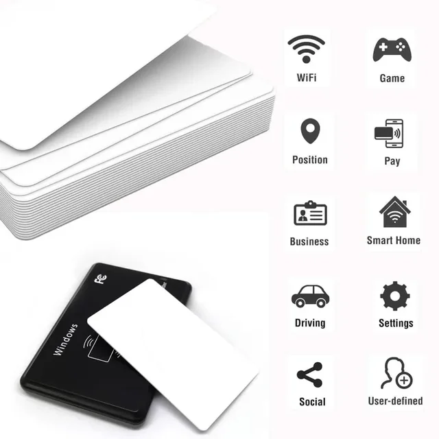 10-100 Pcs 13.56Mhz UID Rewritable Card Gen1 RFID Access Control Clone NFC Smart Chip Sector 0 Block 0 Changeable Copy 1K S50 3