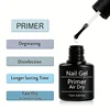 2/3 Piece Set Top Coat Base Coat and Base Coat UV/LED Semi-Permanent Clear Coat Gel Nail Polish, Nail Art Kit for Everyone 5