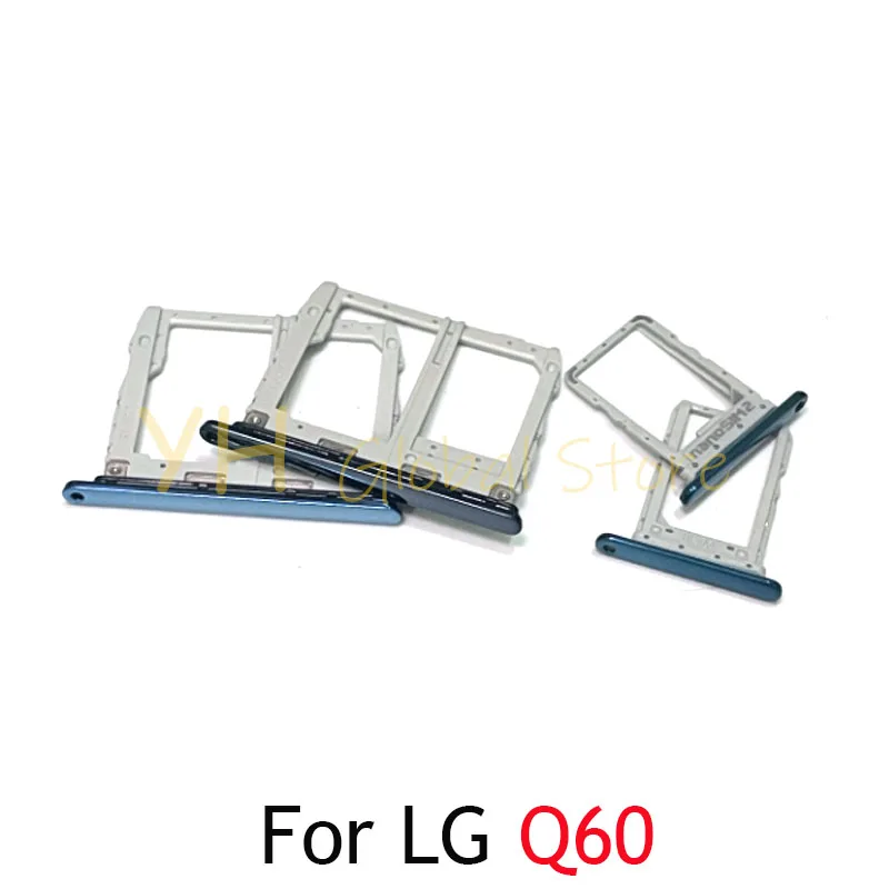 

For LG Q60 SIM Card Tray Slot Holder Adapter Socket Repair Parts