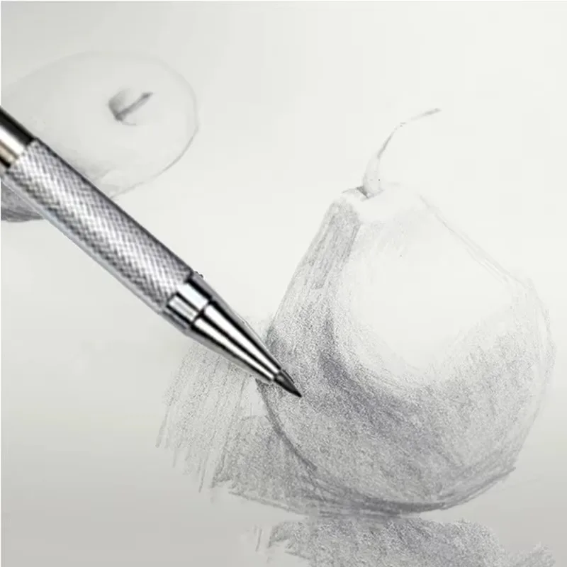 11Pcs/set All Metal Mechanical Pencils 0.3, 0.5, 0.7, 0.9, 1.3 2.0Mm Lead Refills Art, Writing, Sketching Retractable Design 5