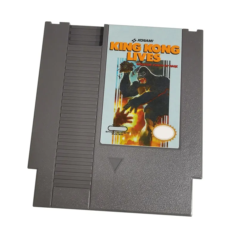 

King Kong Lives - Megaton Punch Of Rage 72 Pin Game Cartridge For NES Console