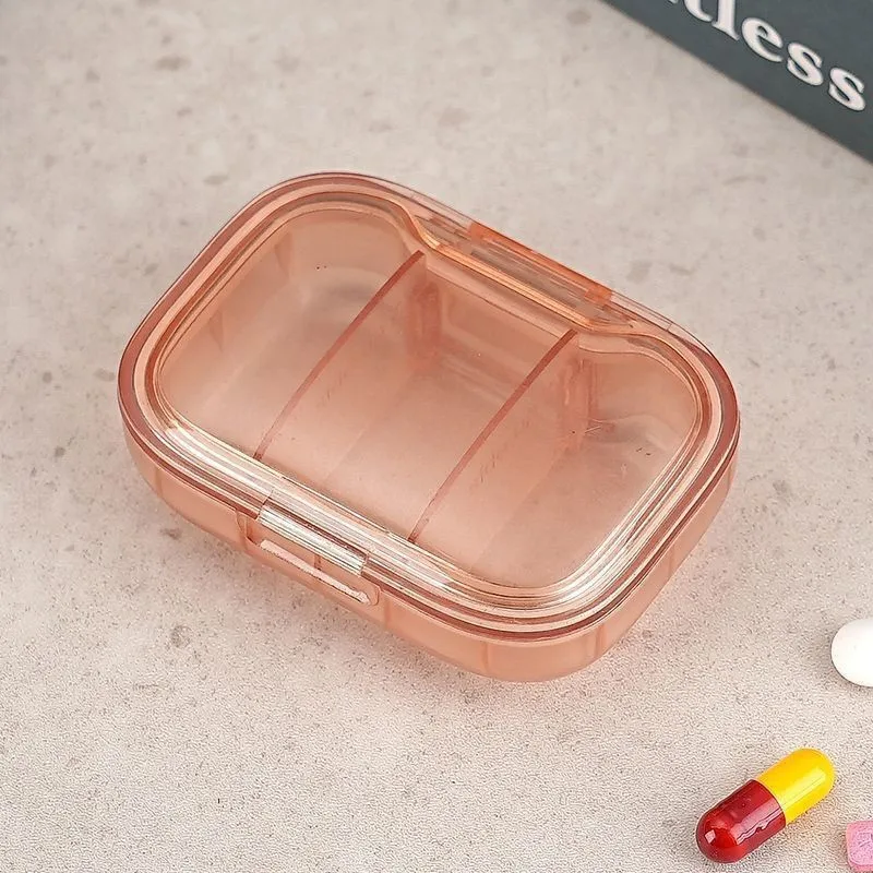 Weekly Portable Medicine Organizer with Moisture-Proof Sealed Design and Exquisite Packaging