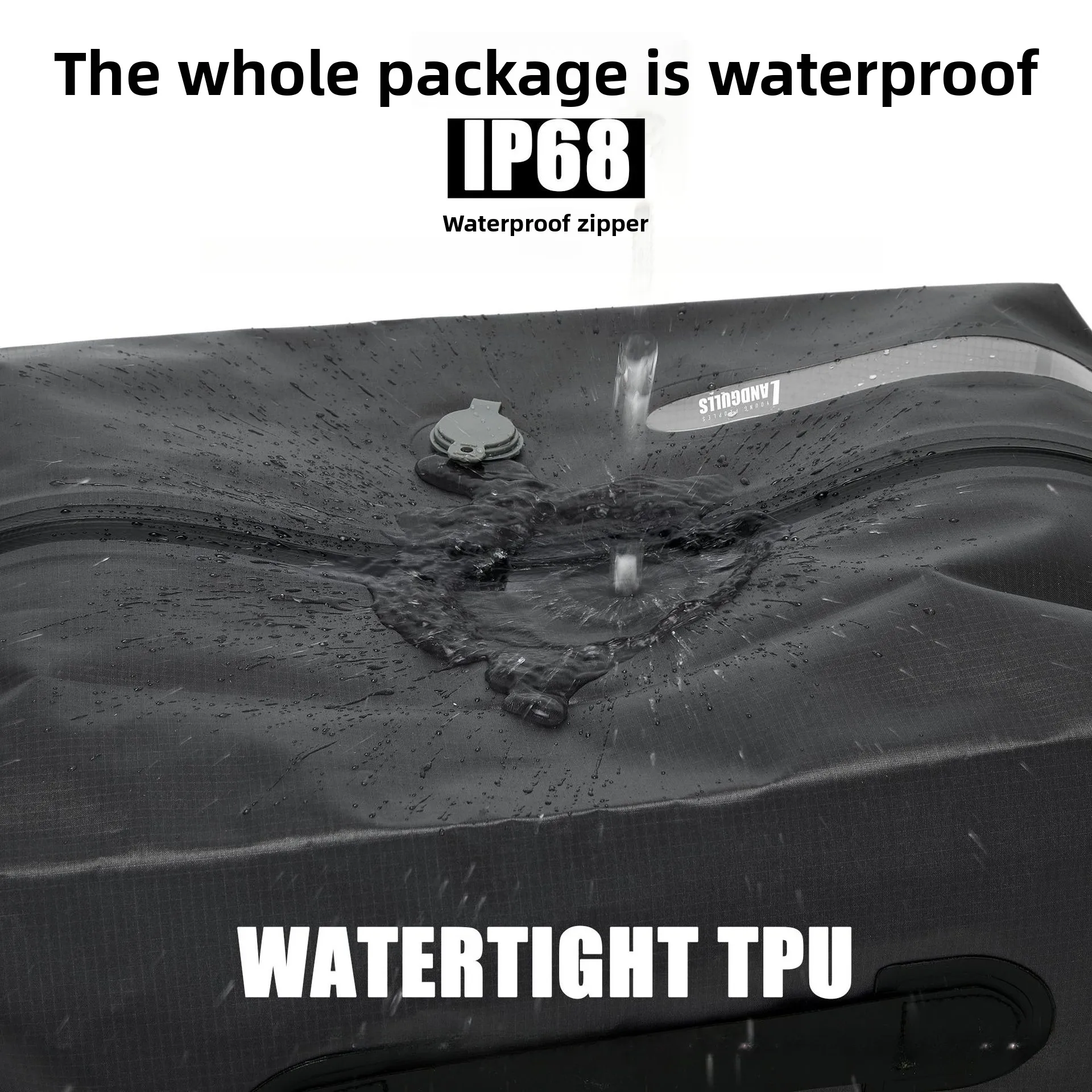 Outdoor waterproof air-free sealed bag travel clothing packing bag compression bag moisture-proof luggage portable storage