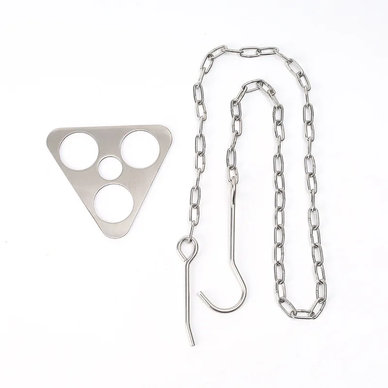 

Простой портативный штатив для кемпинга, подвесной котелок из нержавеющей стали, кронштейн для барбекю и пикника, оборудование для кемпинга