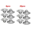 2.125Inch Top / 1Inch Basket - Mesh Sink Drain Strainer Hair Catcher For Bathroom Sink, Utility, Slop, Laundry 1