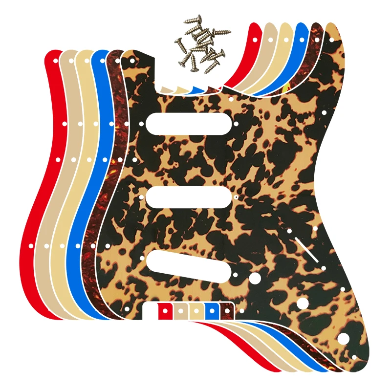 XinYue Custom Guitar Parts For US 62 Year 11 Screw Hole Standard Strat