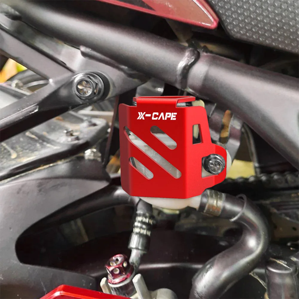 For Moto Morini X-Cape XCape 650 650X 650 X 2022-2023 Motorcycle Accessories Rear Brake Pump Fluid Tank Oil Cup Reservoir Guard