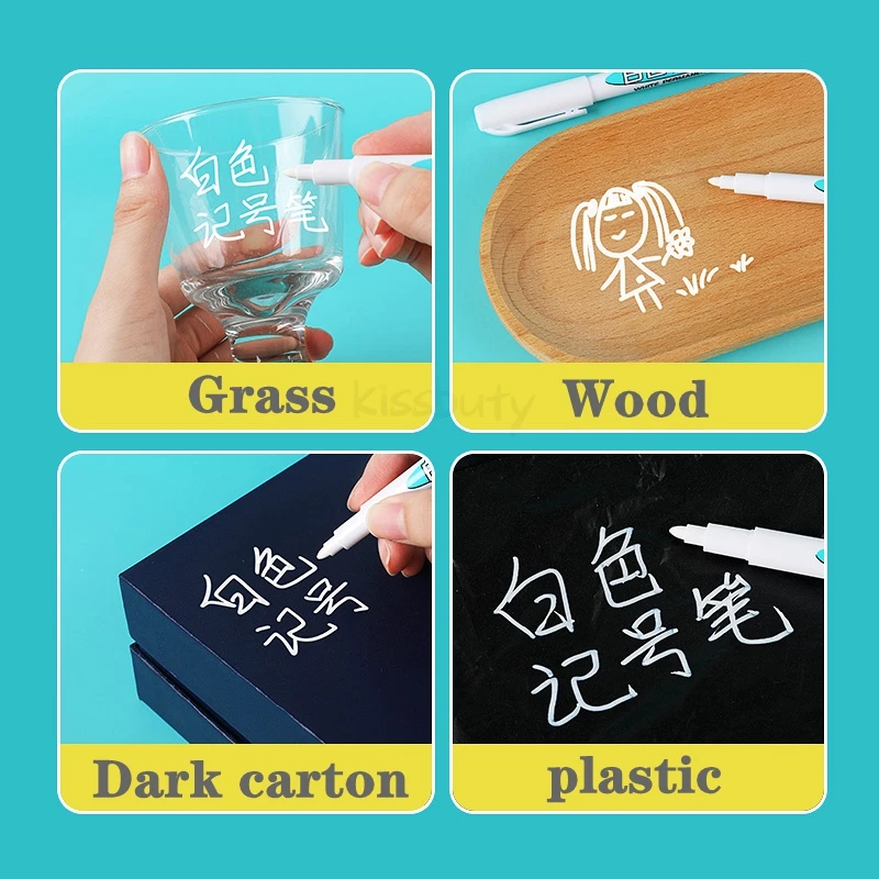 Pennarello Per Pneumatici Impermeabile - Non Sbiadisce, Per Graffiti E Decorazioni - Foto 2