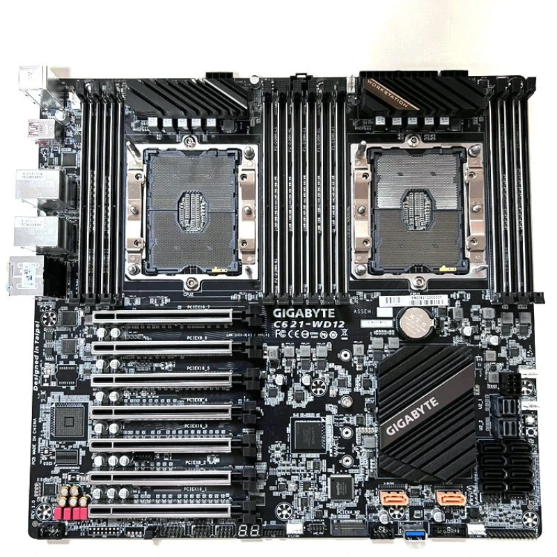 

C621-WD12 Dual 3647 Motherboard Supports Reg DDR4 on High Power CPU