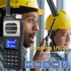 Baofeng UV-25 M Version 6-band Air Band Rx 3-band Tx Scrambler 10W Scrambler FM Vox 10km Walkie Talkie W/5200mAh USB-C Battery 1