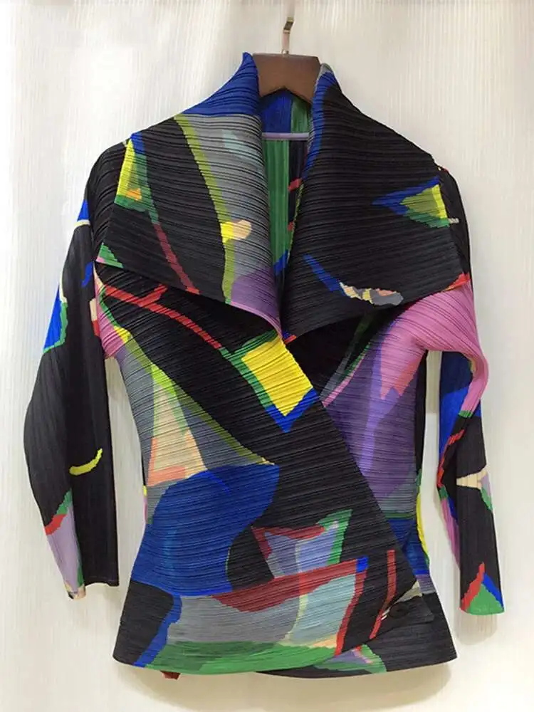 ジャケット・アウター Pleats please pleated multi color blouse PLEATS PLEASE ISSEY MIYAKE Blouse Tops multi color 3 | eBay