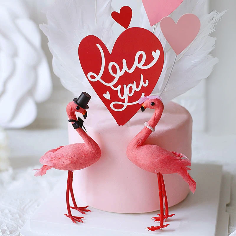 Hawaii Birthday Party Decorations Flamingo 6th Birthday Cake