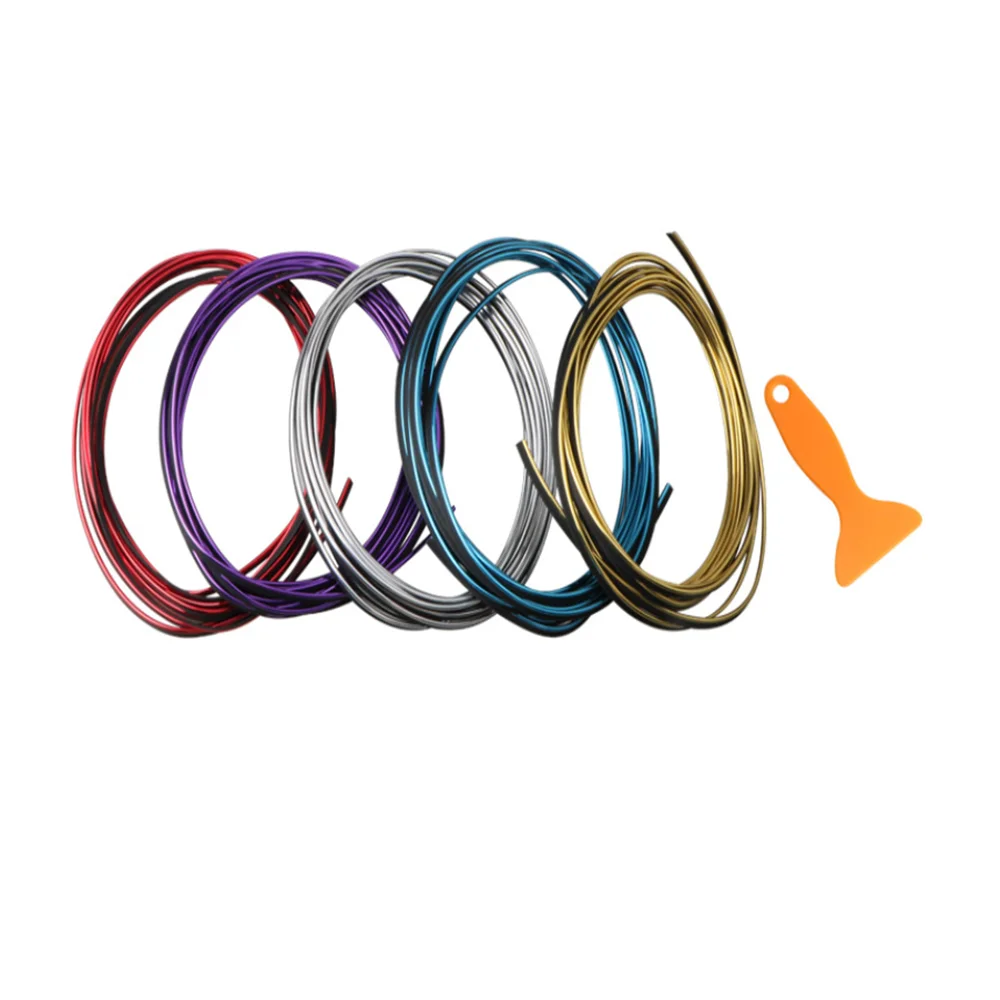 Linea di decorazione per interni auto 5m per toyota vw volvo xc60 renault clio hyundai tucson audi a3 8p alfa romeo 147 ford - Image 6