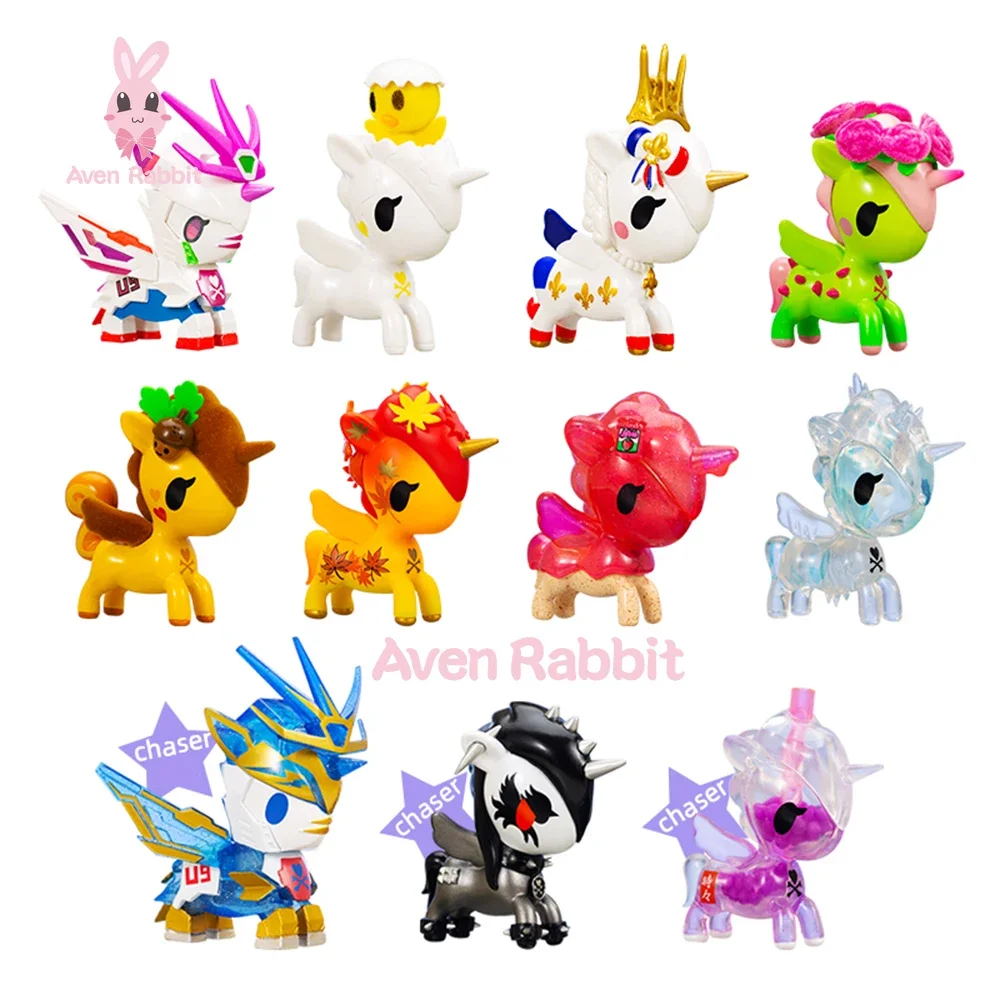 tokidoki Unicorn Series 9 Blind Box Toys Mystery Box Mistery Caja Misteriosa Caixa Surprise Figure Kawaii Model Birthday Gift