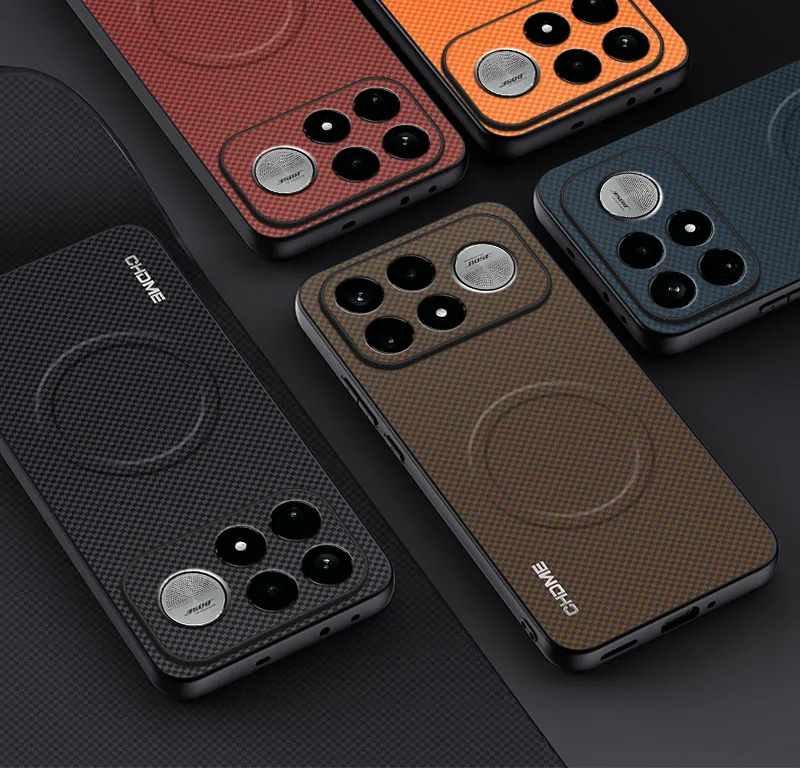 Enhanced Magnetic Holder TPU Silicone Phone Case with Built-in Car Mount